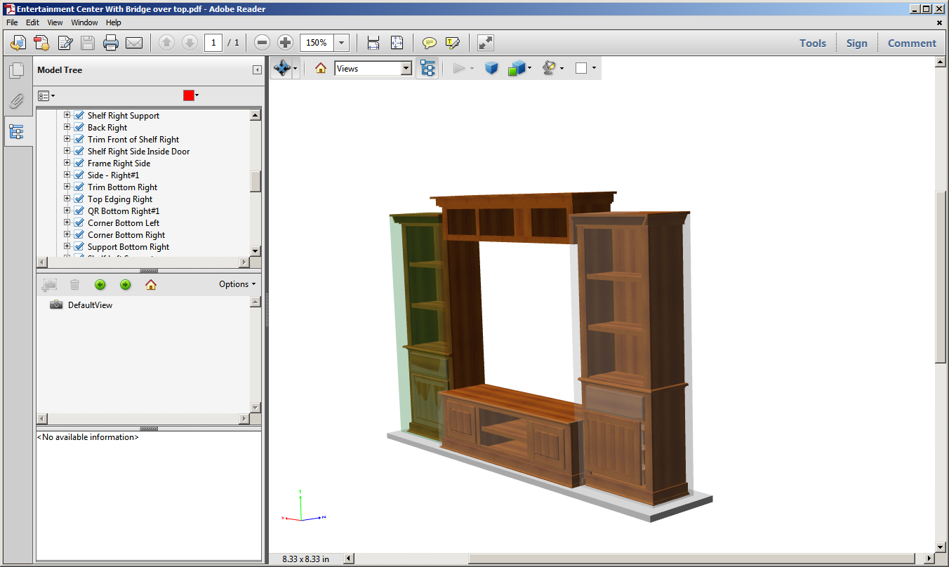 Pdf 3d Images In Cabinet Design Software Sketchlist3d